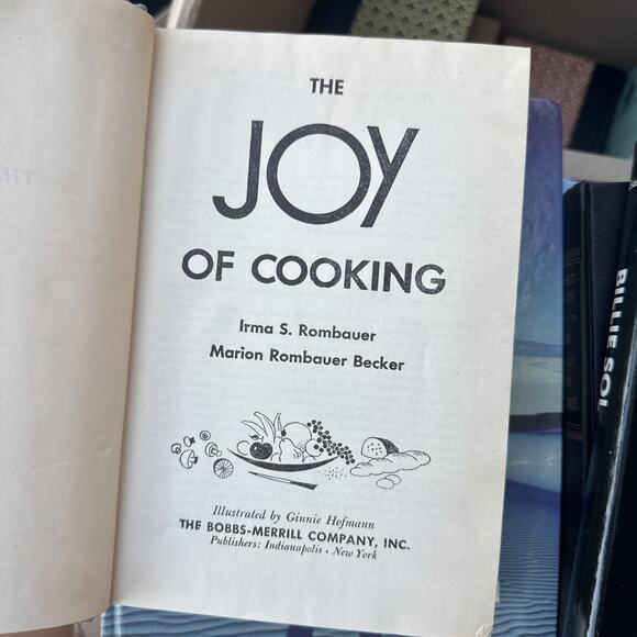 The New Joy Of Cooking Irma Rombauer Marion Becker VTG Cookbook 1953 4000 Recipe - Picture 3 of 9